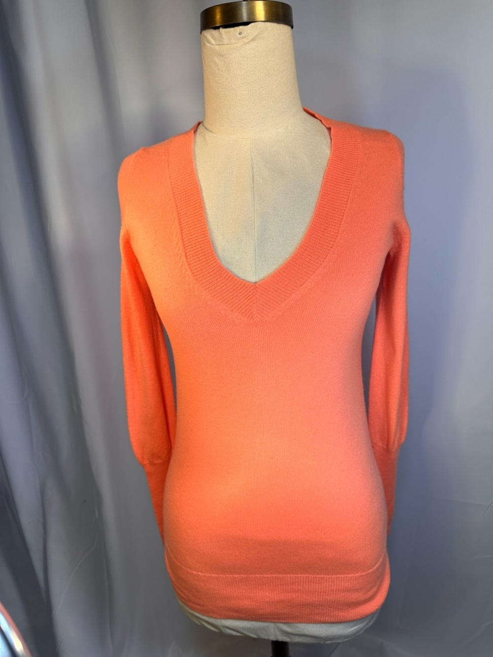 Jcrew Collection Lightweight Coral Cashmere Sweater - Women New no tags